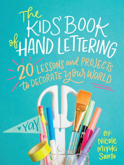 Cover image for The Kids' Book of Hand Lettering
